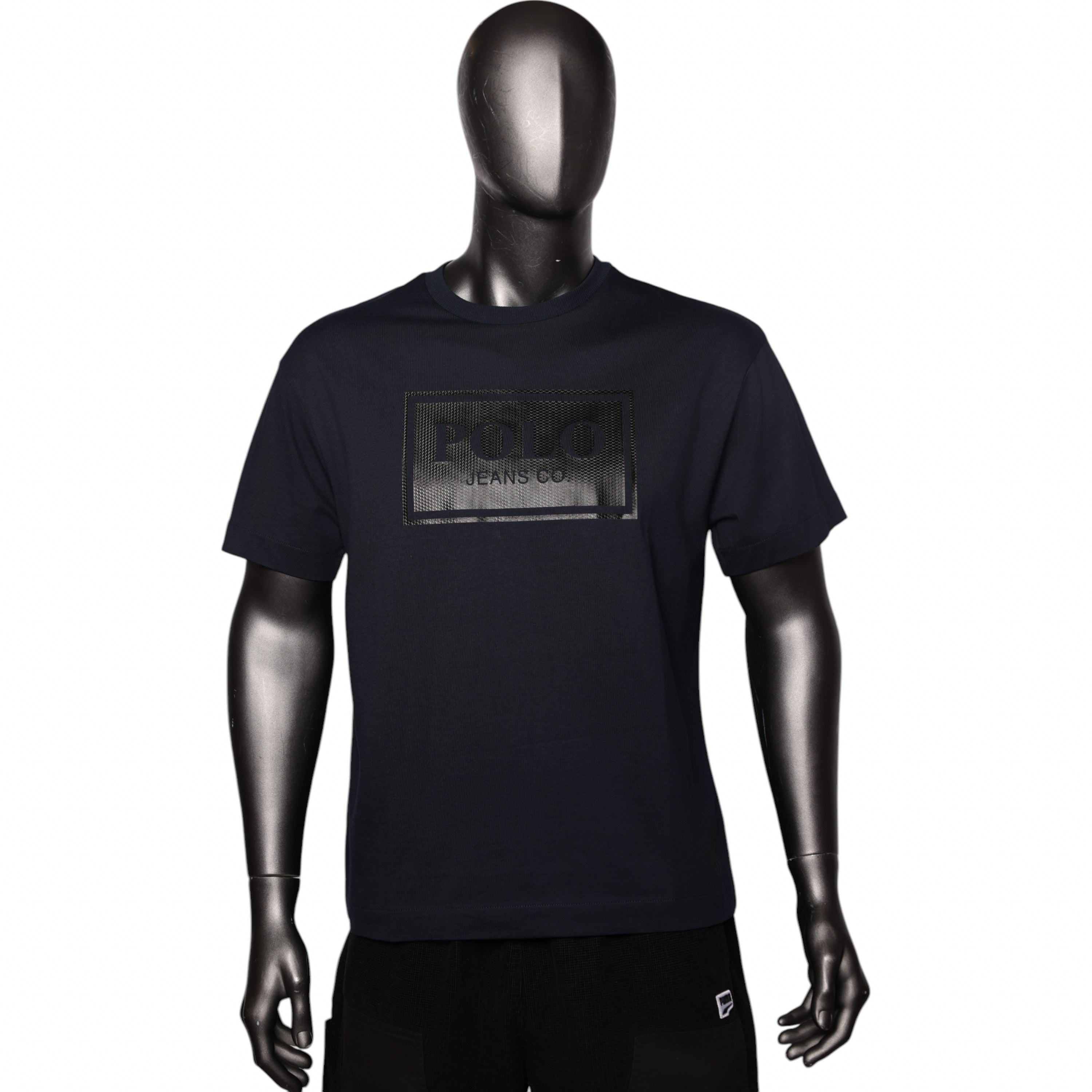 Polo T-Shirt Pjc Block Logo Navy